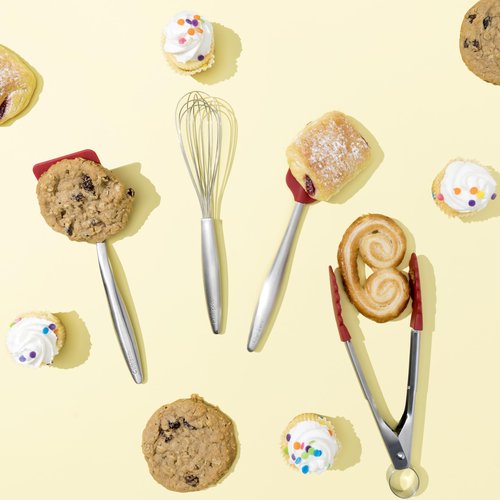 Cuisipro PICCOLO 8" Silicone Spatula, Red