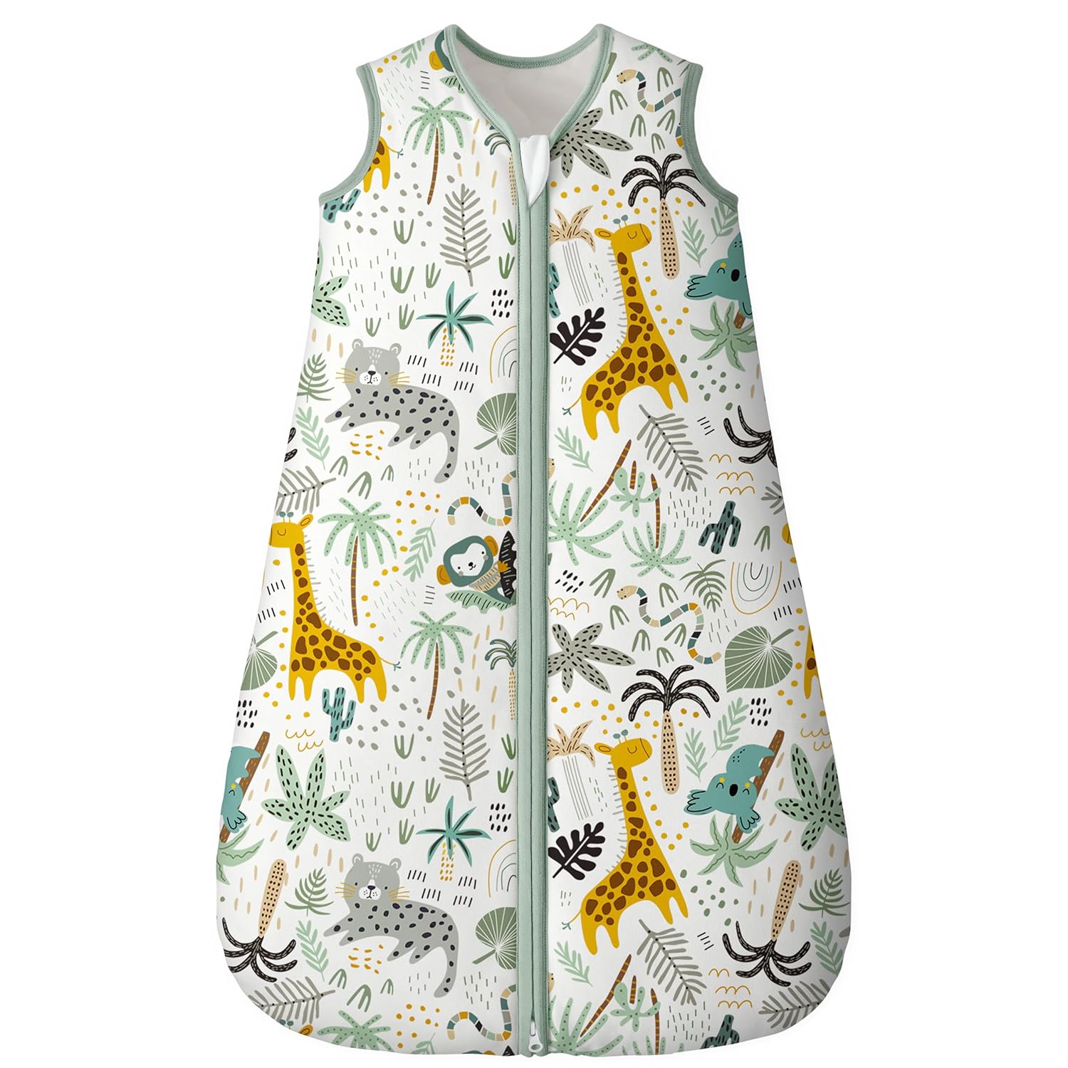 Yoofoss Baby Sleep Sack - 100% Organic Cotton Wearable Blanket for 12-18 Months | TOG 2.5, Warm & Comfy