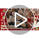 8 Pack Gingerbread House Christmas Ornaments with Tree Picks – Large 8.7x8.7in, 22cm