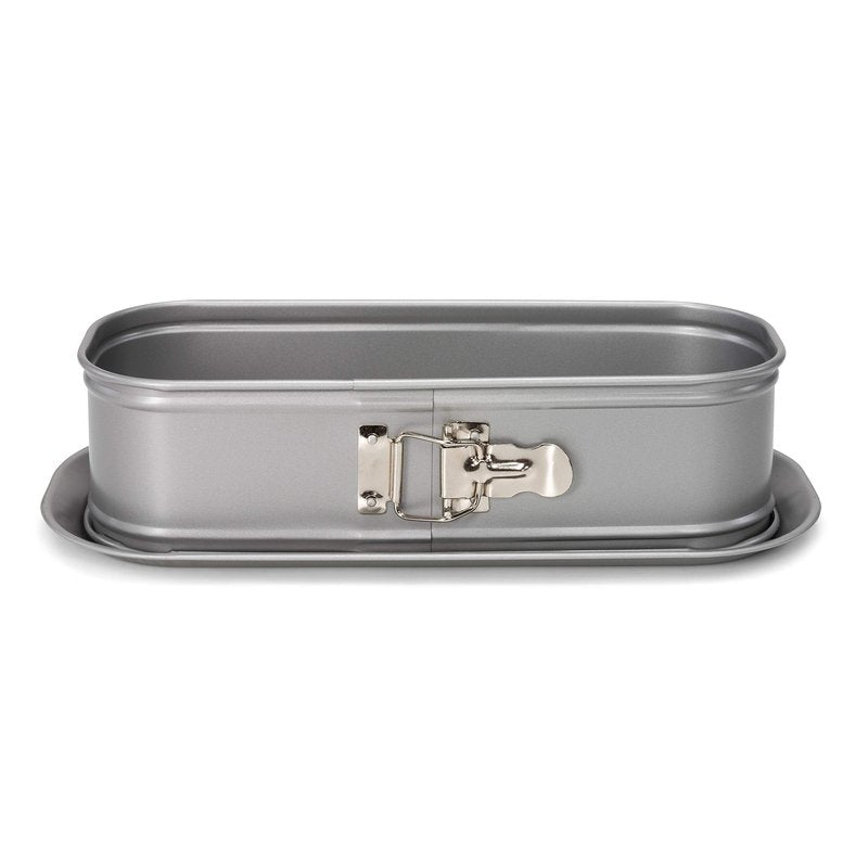 Patisse loaf springform pan with Leakproof Base, 11-3/4" (30 cm), Silver Gray Metallic Color