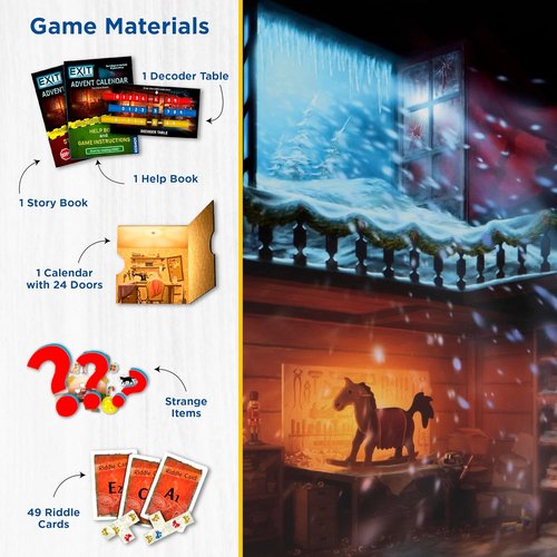 EXIT: The Game - Advent Calendar - The Silent Storm Family Cooperative Puzzle Adventure