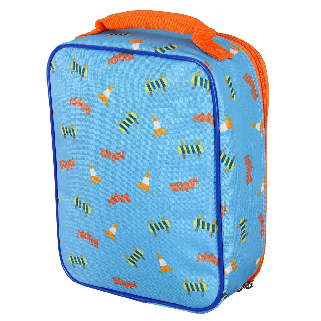 AI ACCESSORY INNOVATIONS Blippi Kids Lunch Box Joy Ride School Insulated Lunch Bag Tote For Hot And Cold Food, Drinks, And Snacks 10"