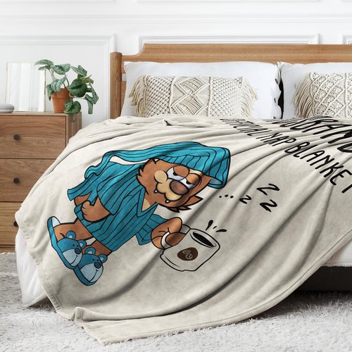 SteadStyle Funny Husband Gifts, Unique Husband Birthday Gift Blanket, Anniversary Wedding Valentines Day from Wife, Soft Blanket for Him 60" x 50"