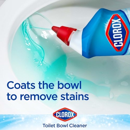 Clorox Toilet Bowl Cleaner with Bleach - Powerful Cleaning Variety Pack | 24 Ounces, Set of 4