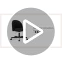 Armless Vanity Chair with Wheels, Teddy Fleece Swivel Office Desk Chair