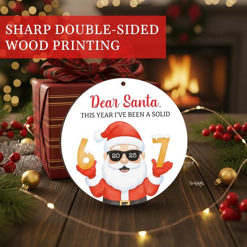 67 Meme Funny Christmas Ornaments - Hilarious Santa Tree Decor | Perfect Gag Gifts & Stocking Stuffers