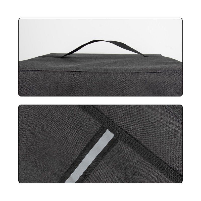 Kingshion Rotating Oven Cover - Heavy-Duty Fabric Dust Protector Compatible with Presto 03430 Series Appliances, Easy-Clean Kitchen Storage Case for Countertop Pizza Makers (Dark Grey)