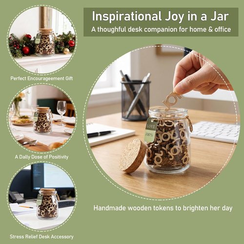 CARAKNOTS Thank You Gift Basket - Sage Green Spa Set with 12oz Mug & Joy Jar for Women, Teachers & Coworkers