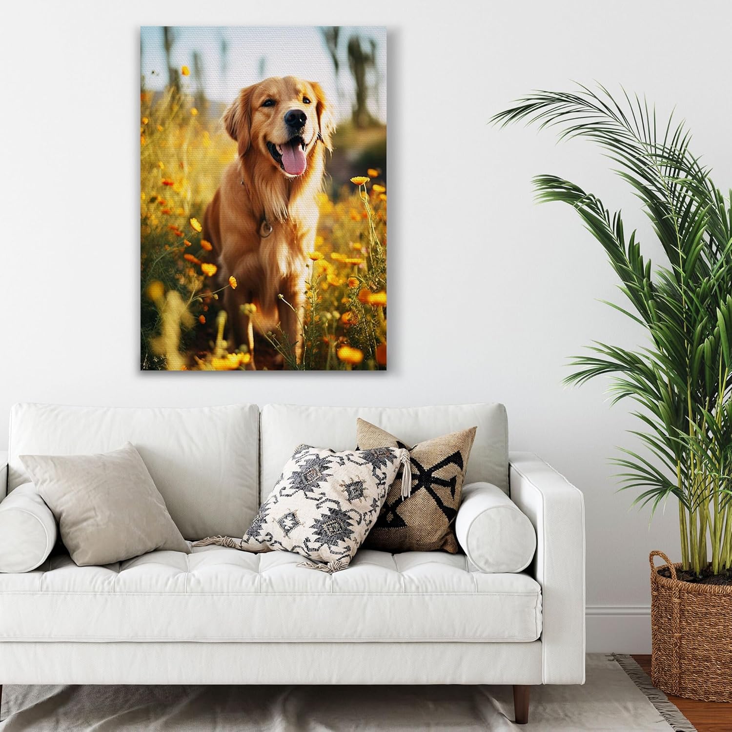 SPECPIX Custom Canvas Prints - Personalized Wall Art for Family, Pets & More | 24x36" Framed