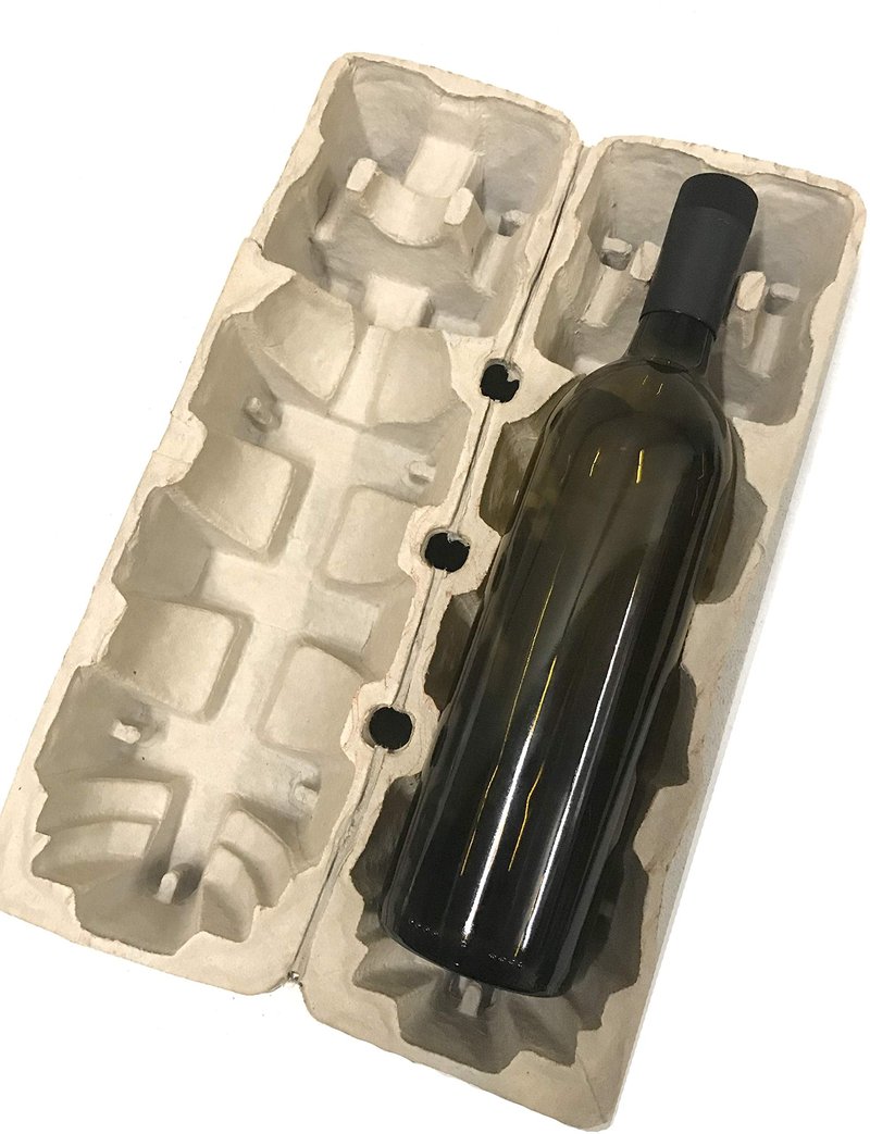 nicebottles Wine Shipping Box, Single - Pack of 3