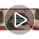 Green Christmas Light Clips 150 Pack for C7 C9 String Lights - Outdoor Use