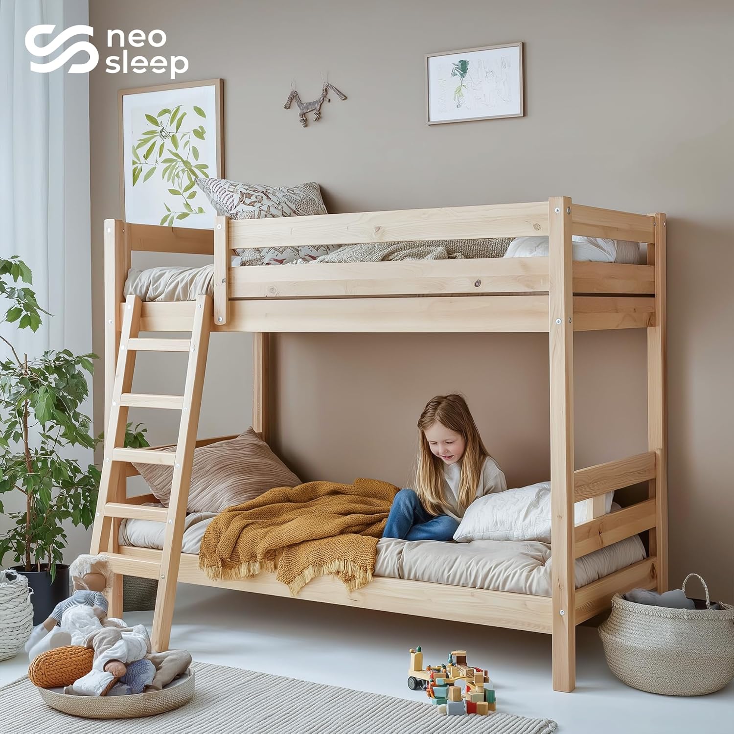 Neo Sleep Twin Cooling Gel Memory Foam Mattress - Medium Firm Pressure Relief | CertiPUR-US Certified, 5 Inch