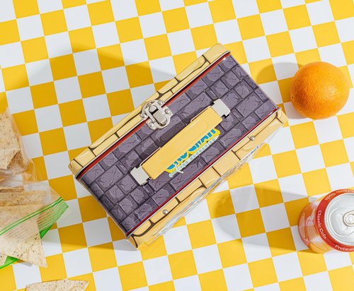 Toynk Fallout Grognak The Barbarian Retro-Style Metal Lunchbox | Reusable Storage Tin Container