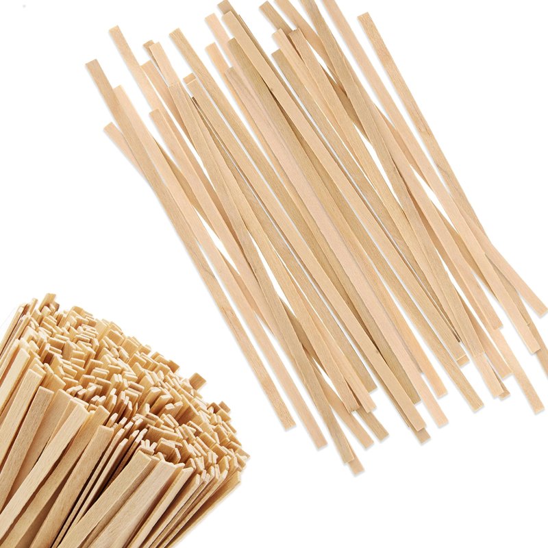 Perfect Stix Perfectware PW CS 200-2000ct Wooden Coffee Stirrer with Square Ends, 5.5" (Pack of 2000)