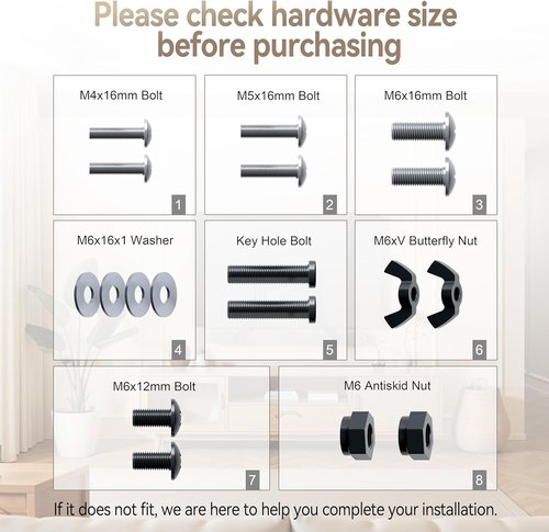 C YECEN Sound Bar Mount - Adjustable Height & Depth with Detachable Extension Arms | Fits Under or Above TV
