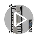 10-Bar Electric Heated Towel Rack with Shelf and LED Timer - Wall Mounted