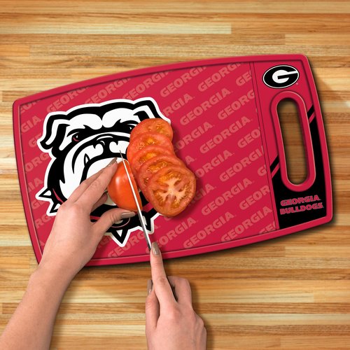 YouTheFan NCAA Georgia Bulldogs Logo Series Cutting Board