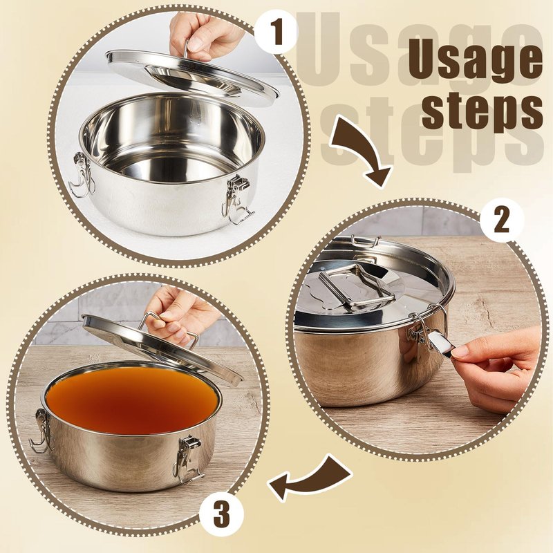 Hushee 2 Pcs Flan Pan for Baking Stainless Steel Flan Mold with Lids 7.5 x 7.5 x 2.95 Inch Round Cake Maker and 2 Spatulas for Baking Pudding Water Bath Steamed Cooking