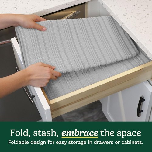 Cuisinart Dish Drying Mats - Ultra Absorbent XL 18" x 24" | Foldable, Machine Washable, Fast Drying
