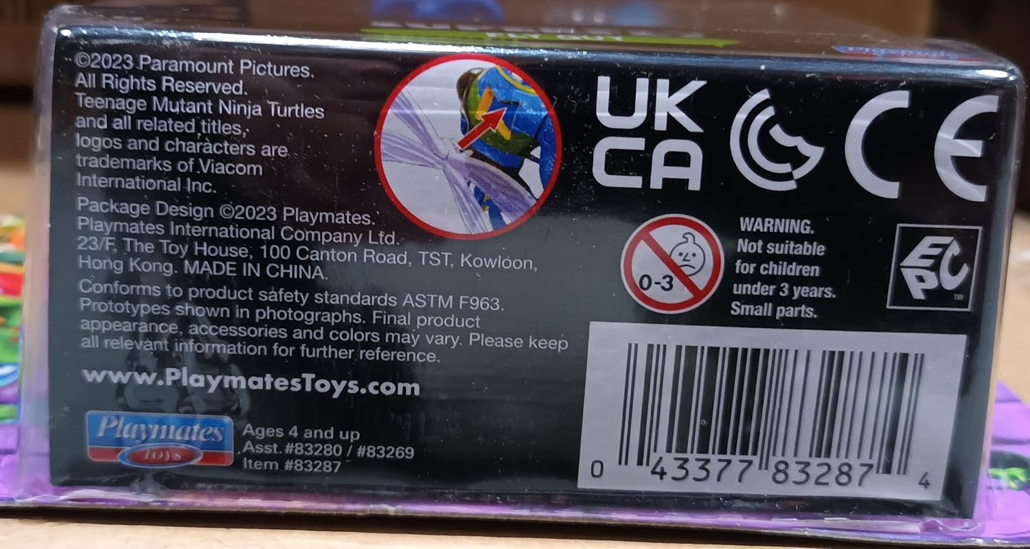Playmates Toys | Teenage Mutant Ninja Turtles 4" Super Fly Action Figure - Collectible Toy