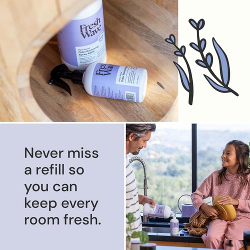 Fresh Wave Lavender Scent Odor Eliminator Spray - 32 Fl. Oz. Air Freshener Refill