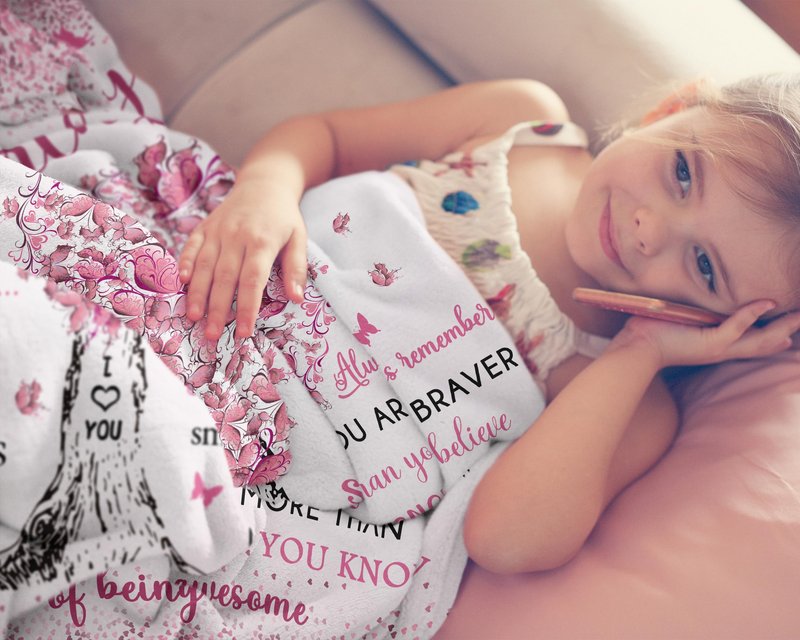Mubpean 8 Year Old Girl Birthday Gift Blanket 40"x50", Gifts for 8-Year-Old Girls, 8th Birthday Gifts for Girl, Best Christmas Party Decoration Gift Ideas for Age 8, Eight Years Old Present