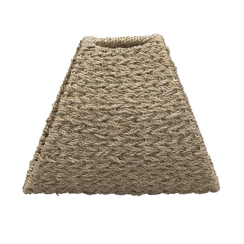 Household Essentials Oval Magazine Rack, Natural Seagrass