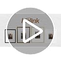 Natural Solid Wood 8x10 Picture Frame Set of 4 - Wall & Tabletop Display