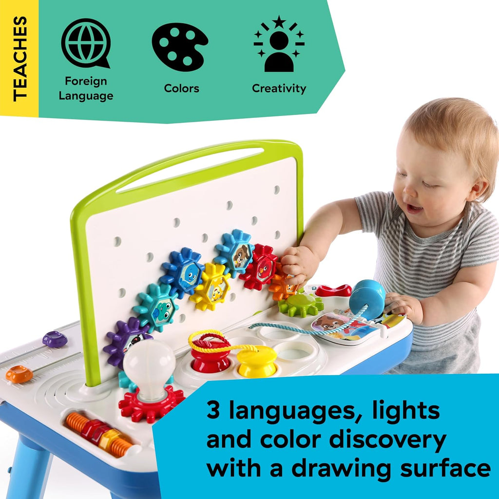 Baby Einstein Curiosity Table - Interactive Montessori Play Station for 12 Months & Up