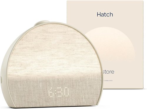 Hatch Restore 3 Sunrise Alarm Clock - Smart Light & Sound Machine for Screen-Free Sleep (Putty)