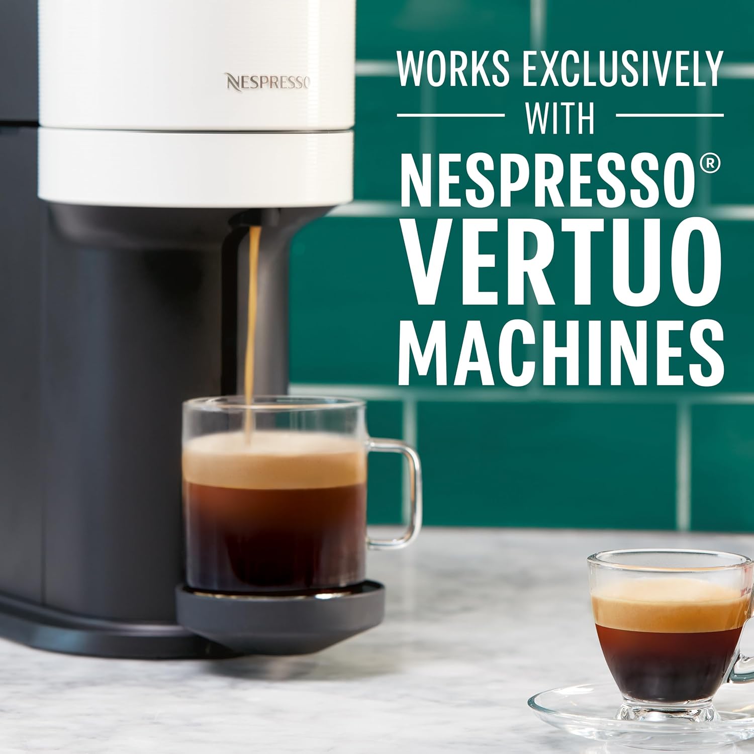Starbucks by Nespresso Vertuo Dark Roast Coffee Pods - French Roast, 32-Count, Brews 7.8 Oz.