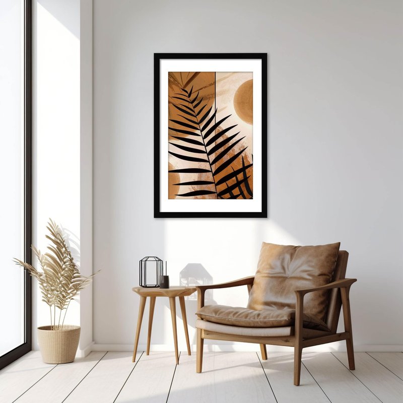 HEART ART 24x36 Poster Frame with Mat, Black Picture Frame, Display Pictures 20x30 with Mat or 24 x 36 Without Mat, Poster Frames 24 x 36 inches for Wall Mounting,2 Pack