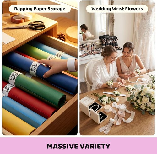 LovesTown 48PCS Slap Bracelets - DIY White Wrist Bands for Kids' Birthday Party Favors & Crafts