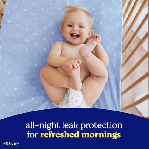 Huggies Overnites Diapers - Size 5 (27+ lbs) | 50 Count for Ultimate Overnight Protection