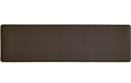 OnesCosy Anti Fatigue Kitchen Rugs Kitchen Mats for Floor,Cushioned Non-Slip Waterproof Ergonomic Comfort Rug Standing Mat for Kitchen,Doing Dishes,Floor,Home,Office,Sink,Laundry,Brown,17.3"x60"