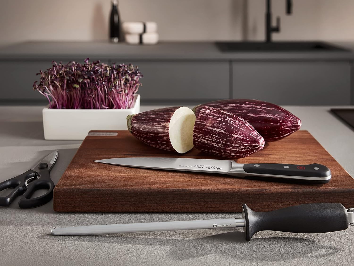 WÜSTHOF Kitchen Shears - Versatile Come Apart Design for Effortless Cutting and Food Prep