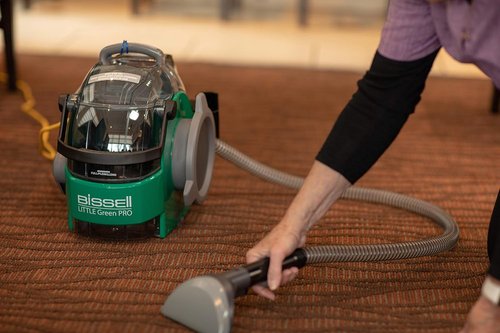 Bissell Little Green Pro Spot Cleaner - Powerful Portable Carpet & Upholstery Cleaner | Compact Design