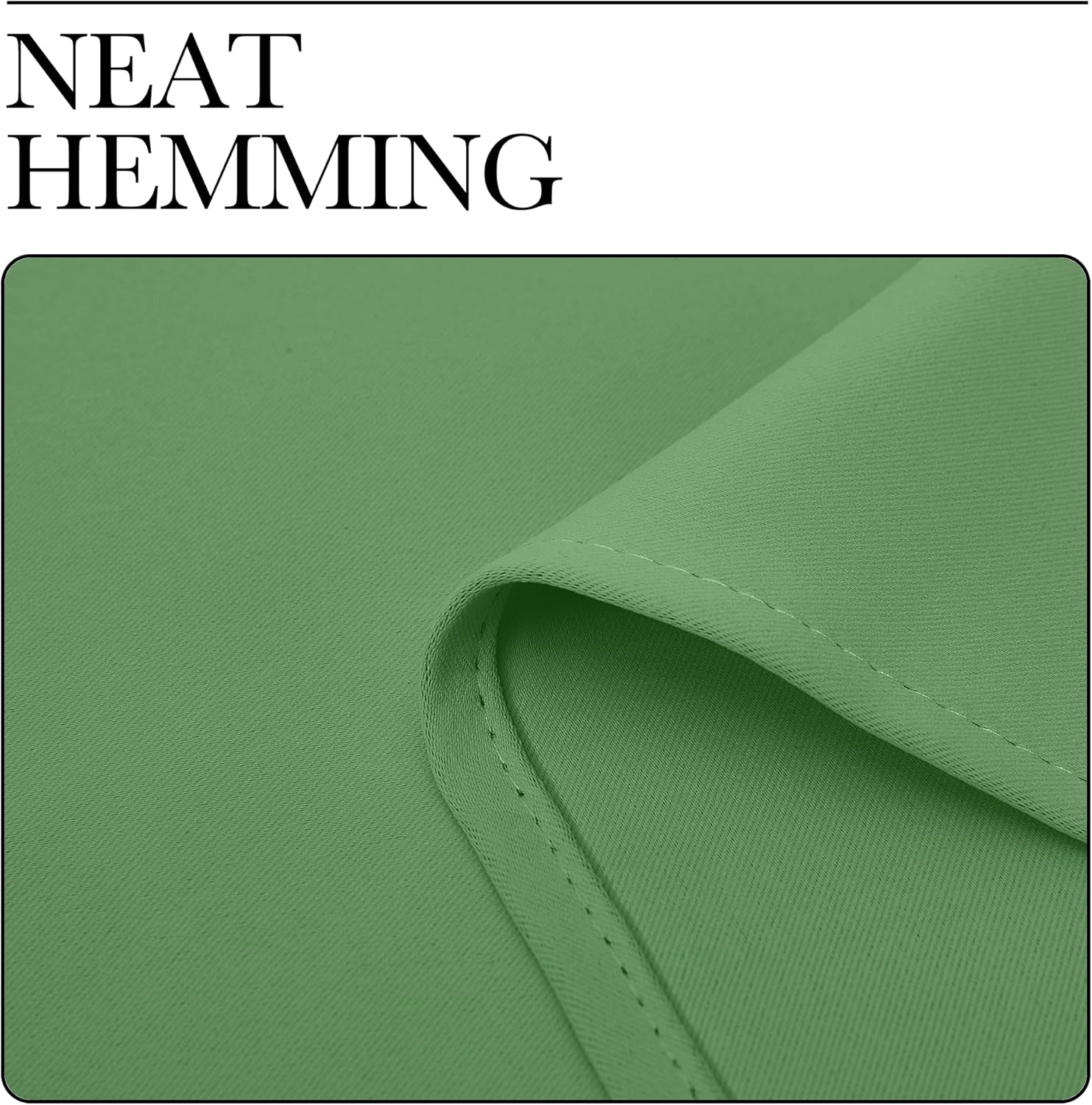 NICETOWN Blackout Curtains - Forest Green Thermal Insulated Drapes, 120" Length, 2 Panels, 55" Wide