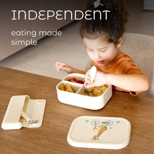 ASOMIC Toddler Utensils - 6-Piece Kids Silverware Set with Silicone Handles | Premium 316 Stainless Steel, Dishwasher Safe