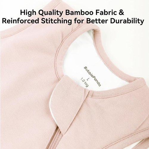 BubblePanda Bamboo Sleep Sack - Soft & Warm Quilted 2.5 Tog Toddler Blanket | 24-36 Months, 2T-3T