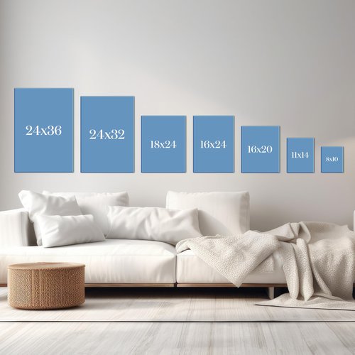 Create Your Own Customized Canvas Prints With Your Photos, Upload Personal Images or Art, 10'' x 8''