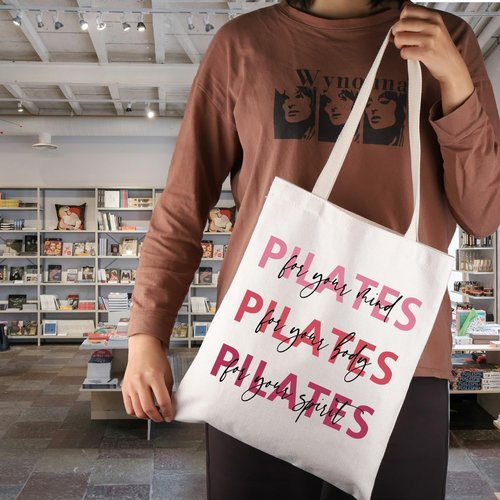 Pilates Instructor Gift Pilates for your Mind Tote Bag Pilates Teacher Workout Gift (Pilates for your mind Tote Bag)