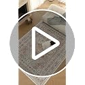 3'x5' Red/Green Christmas Kitchen Runner Rug – Washable, Non-Slip