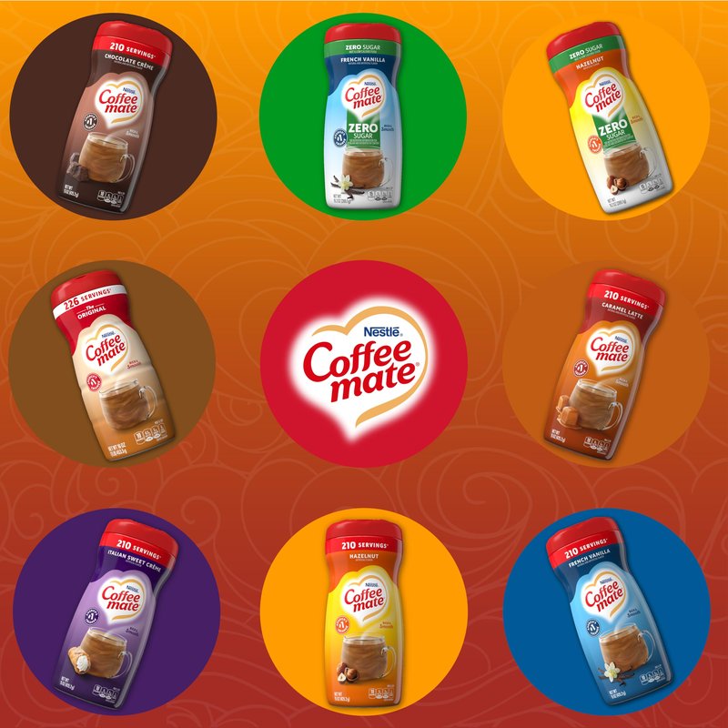 Coffee-mate Cafe Collection Caramel Macchiato, 15 Ounce (Pack of 6)