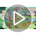 Jungle Animals Window Clings - 21 PCS Reusable Gel Stickers for Kids