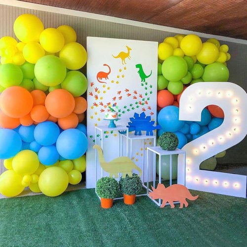 Awenztech Lime Green Balloons - 12 Inch Latex Balloons | 50 Pack for Baby Shower & Birthday Party Decor