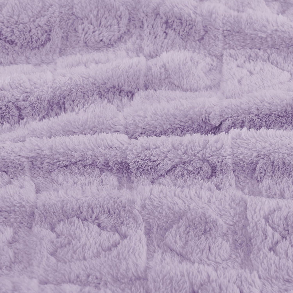 Yurhap Fleece Baby Blanket - Ultra Soft Heart Checkered Design | Cozy 30”x40” Blanket for Infants