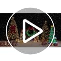 MARACOL 30 Inch Lighted Christmas Bow - Pre-lit Outdoor Holiday Decor with 75 LEDs & 8 Modes - Waterproof & Easy Hang, Red Christmas Bow (BOW Variant)