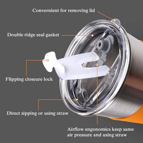 Rommeka Stainless Steel Cups for Kids, 16oz Reusable Drinking Cups Spill Proof Water Tumbler for Kids and Adults, Dishwasher Safe, 5 Pack