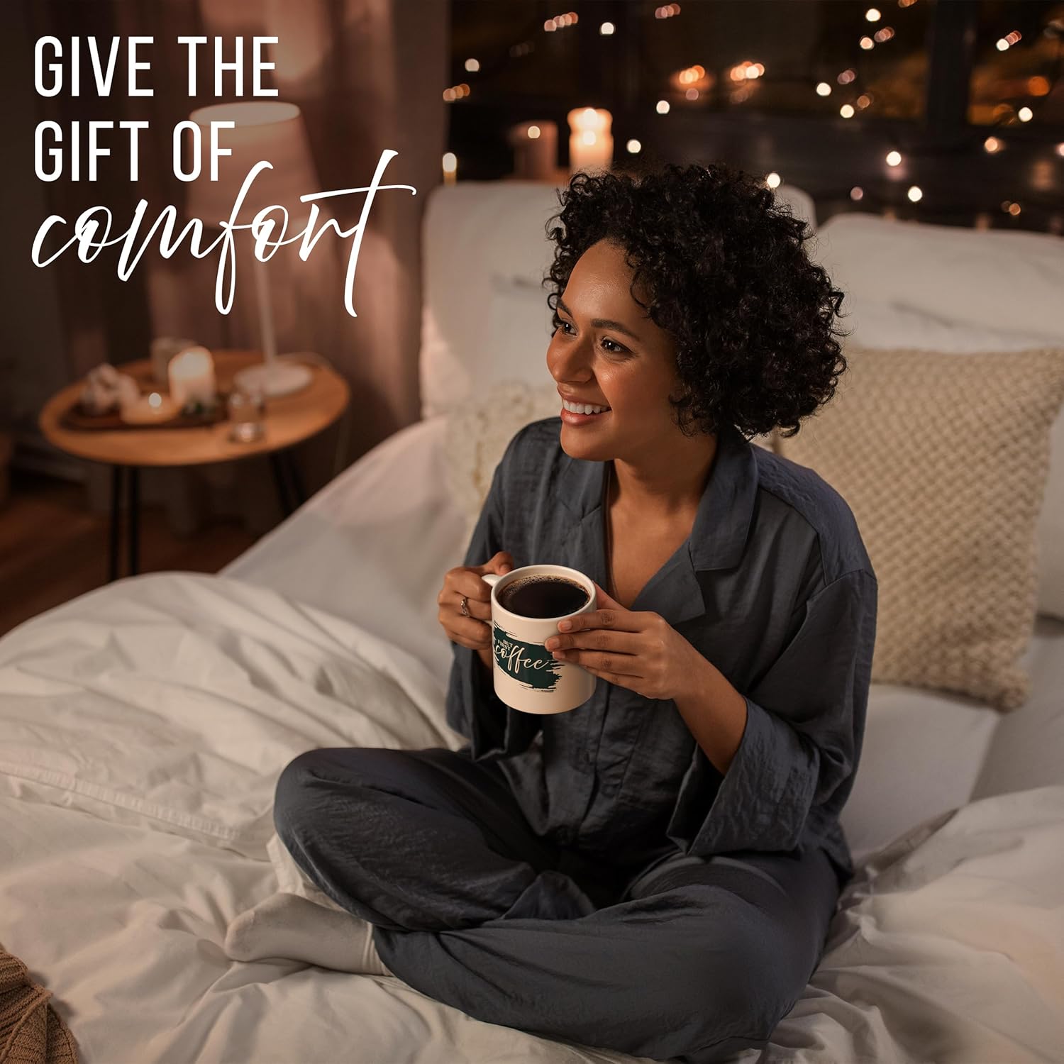Skiennix Coffee Gift Set - 5 Gourmet Ground Coffee Flavors with Mug - Perfect Unique Christmas Gift
